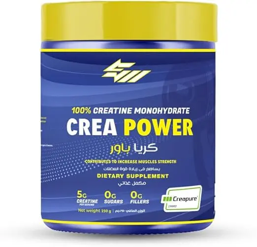 Strong Muscles, Crea Power Creatine-250g-50Serv.-Unflavored 