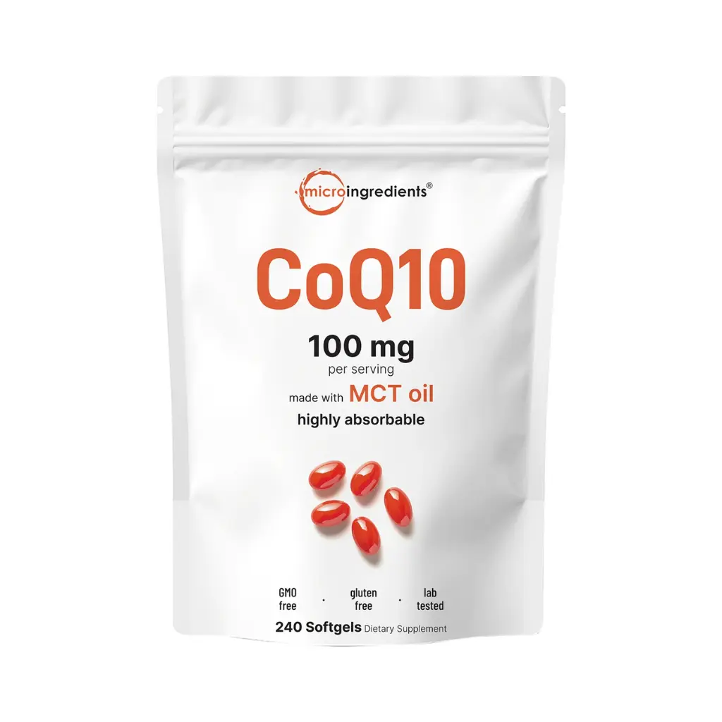 Micro Ingredients CoQ10-120Serv-240Softgels