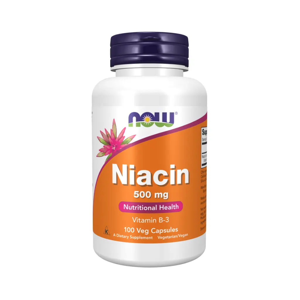 Now Foods,Niacin500mg-100Veg Capsules