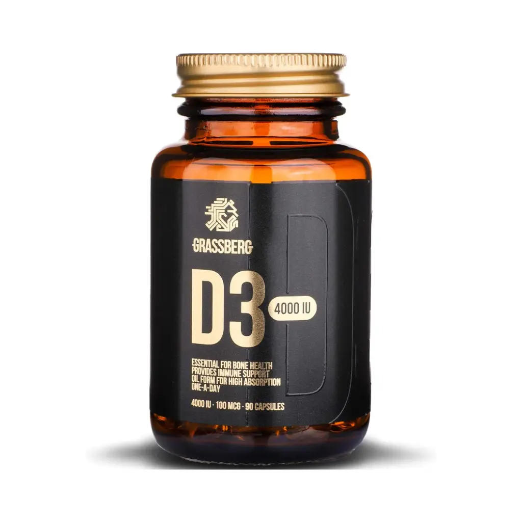 Grassberg D3 4000IU-90Capsules