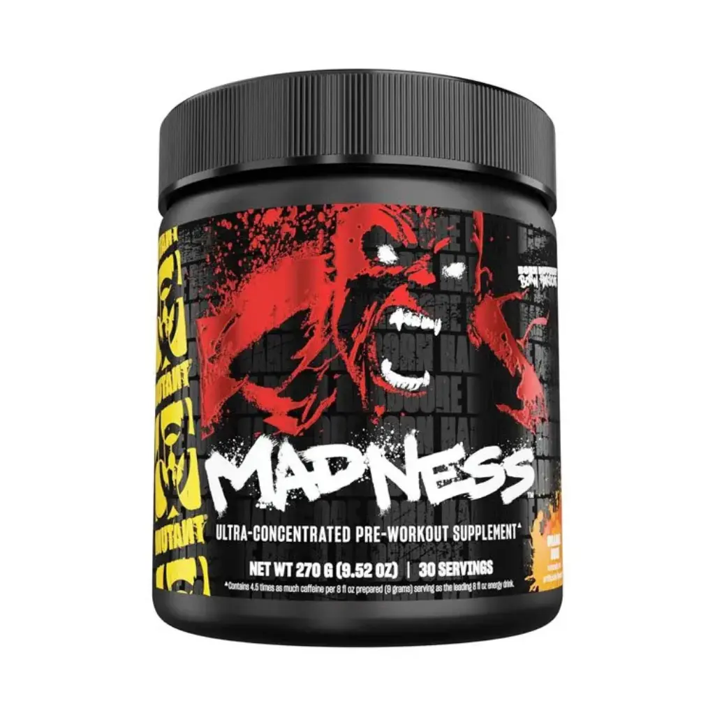Mutant Madness-Pre Workout-30Serv-270g-Orang Rush