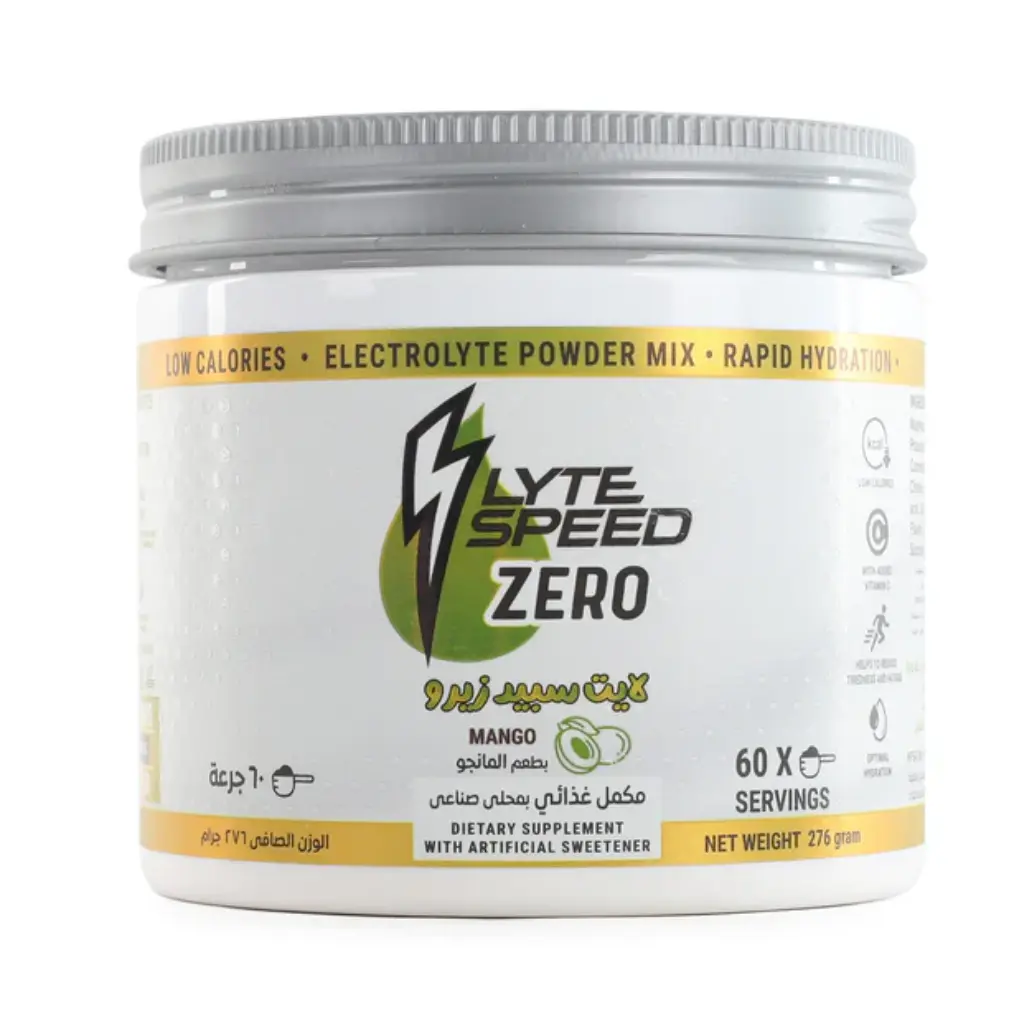 Building Blox LyteSpeed Zero-Electrolyte Hydration-276G-60Serv-Mango