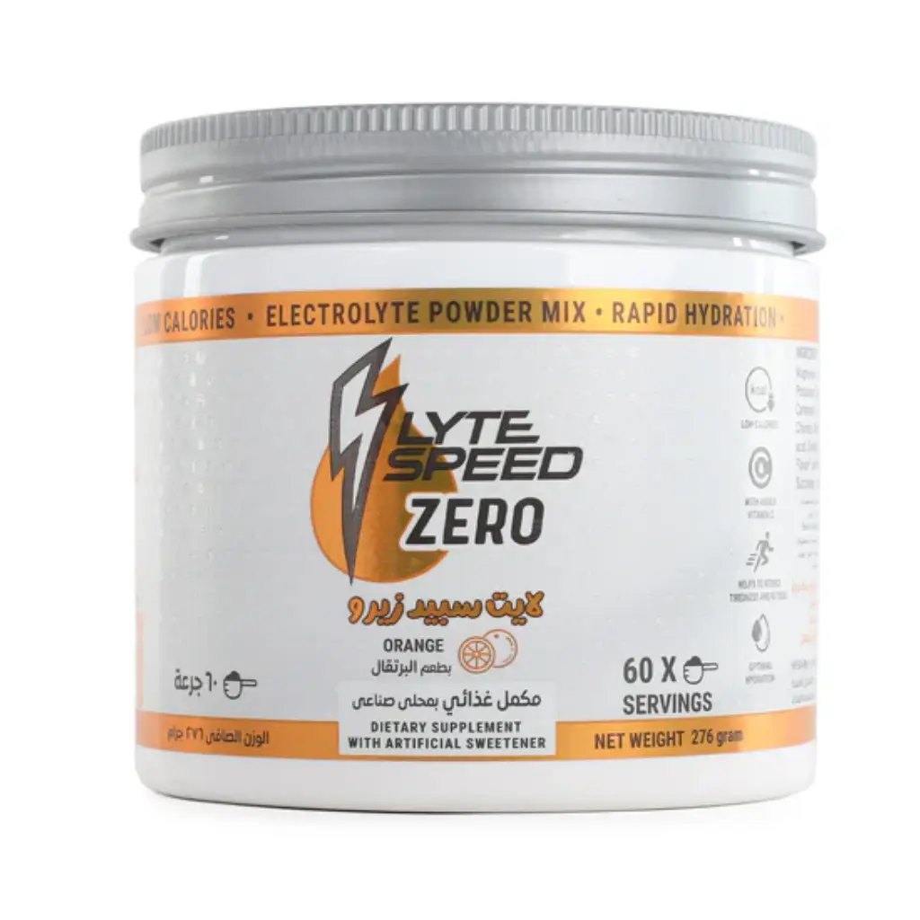 Building Blox LyteSpeed Zero-Electrolyte Hydration-276G-60Serv-Orange