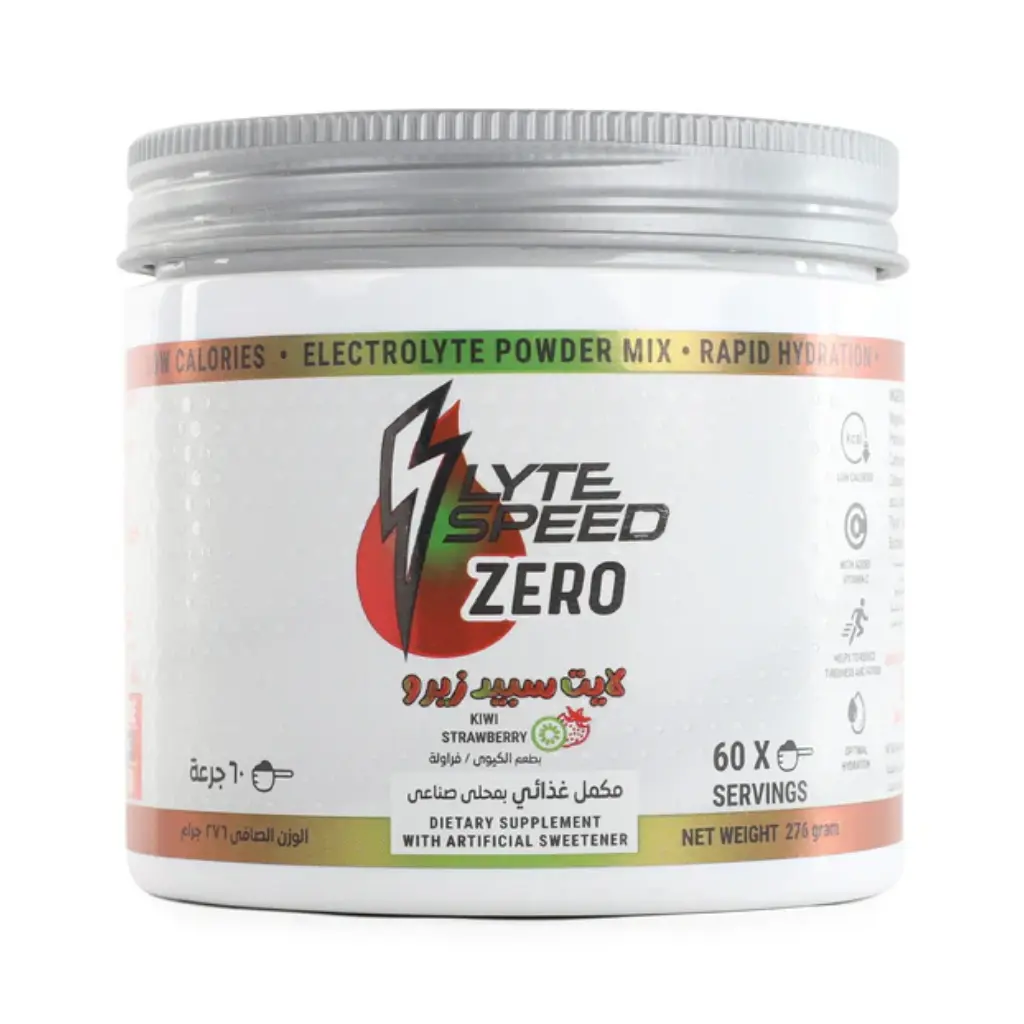 Building Blox LyteSpeed Zero-Electrolyte Hydration-276G-60Serv-Kiwi Strawberry