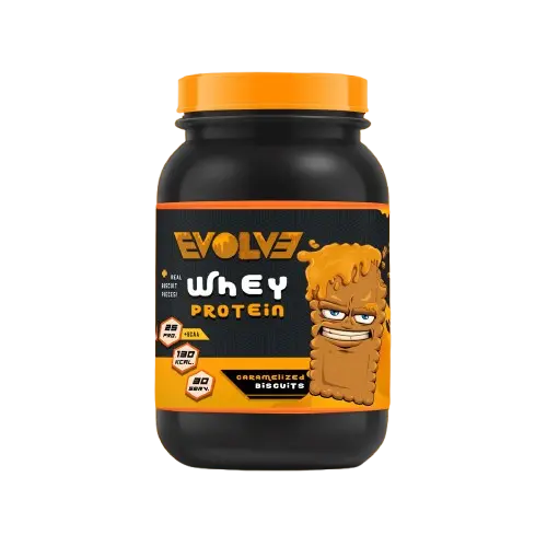 Evolve Whey Protein-1KG- 30 serv-Caramelized Biscuits