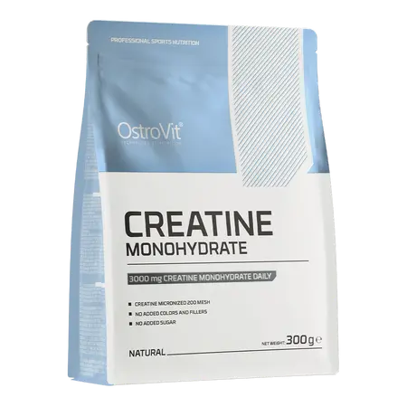 OstroVit Creatine Monohydrate-300g-100Serv-Unflavored 