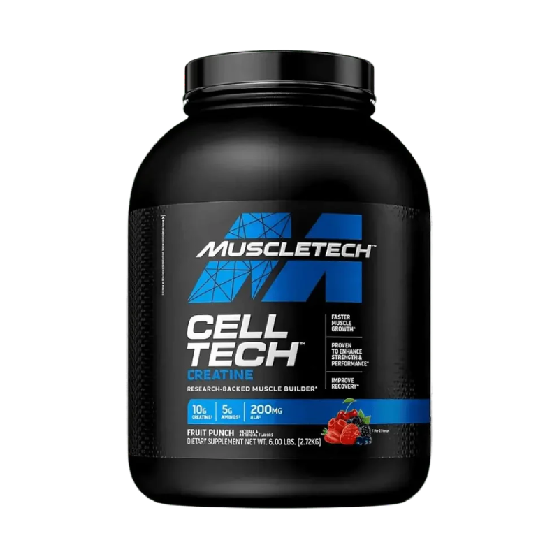 Muscletech Performance Series Cell Tech- Creatine 54Serv.-2.72G-Fruit Punch 