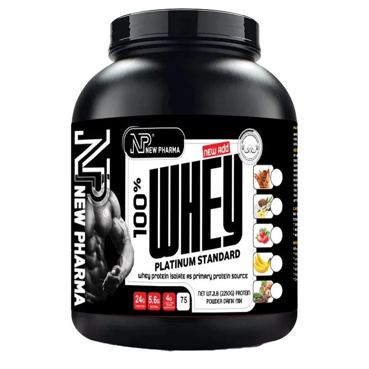 New Pharma Whey Platinum Standard Isolate-2250G-75Serv-Chocolate 