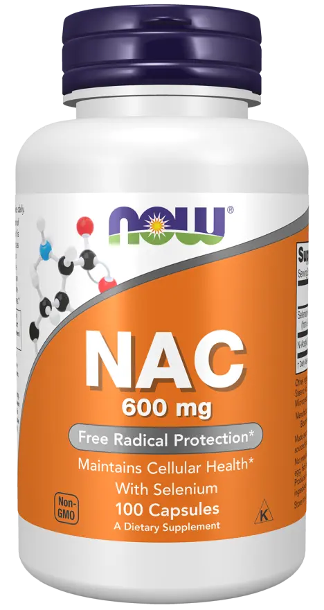 Now Foods,Nac 600Mg-100Capsules-100Serv