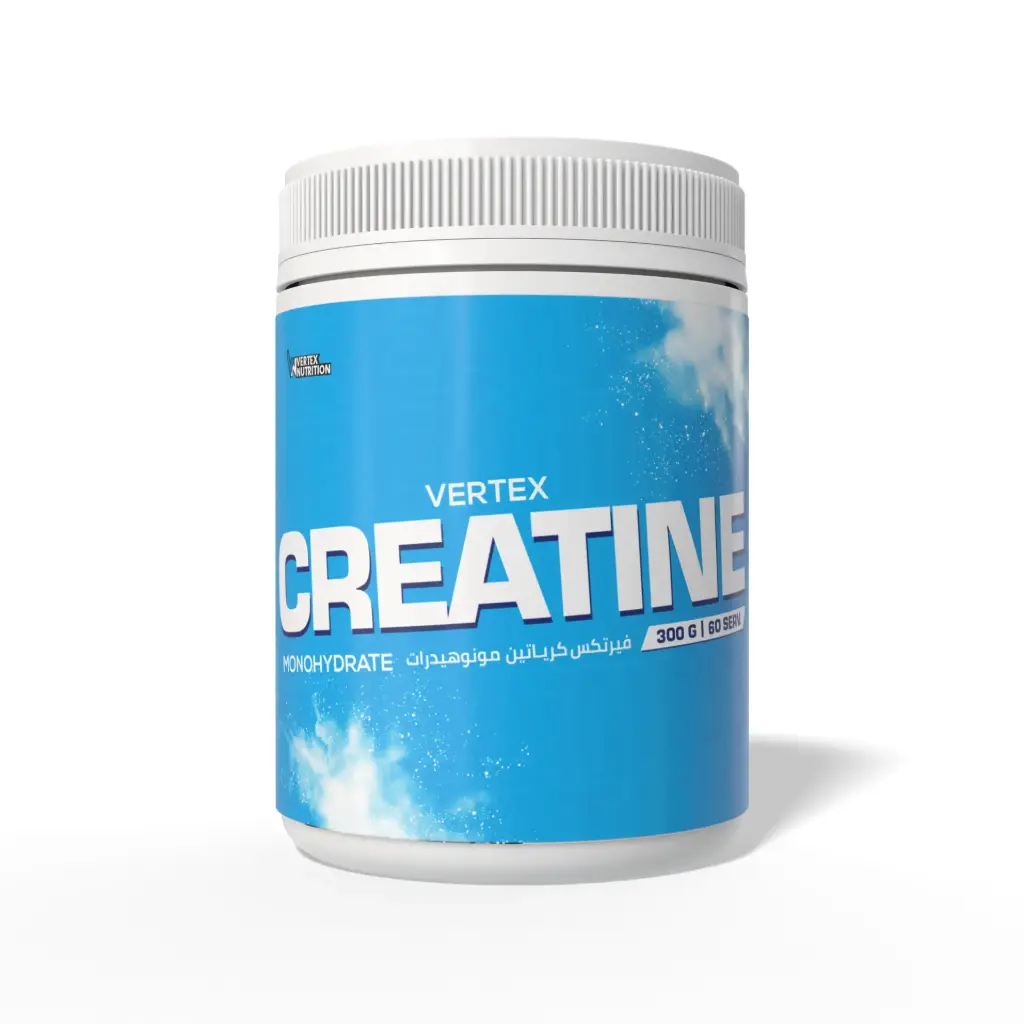 Vertex Nutrition Creatine Monohydrate 300Gm-60Serv-Unflavored