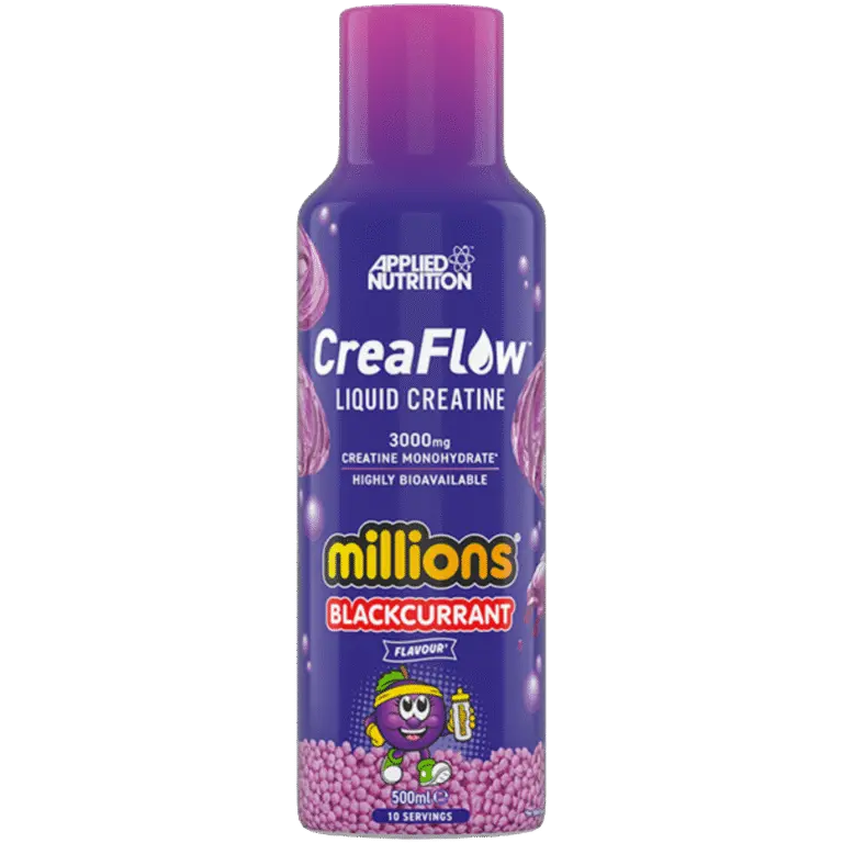Applied Nutrition Liquid Creatine Monohydrate 3000Mg-Millions Black Currant Flavour -500Ml-10Servings