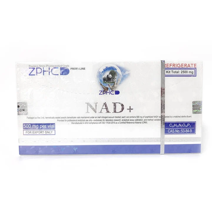 NAD+ ZPHC — 2500 mg KIT (5 vials × 500 mg) 