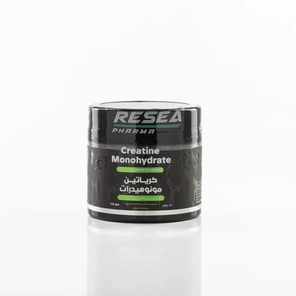 Resea Pharma Creatine Monohydrate -150Gm -50Serv-Unflavored