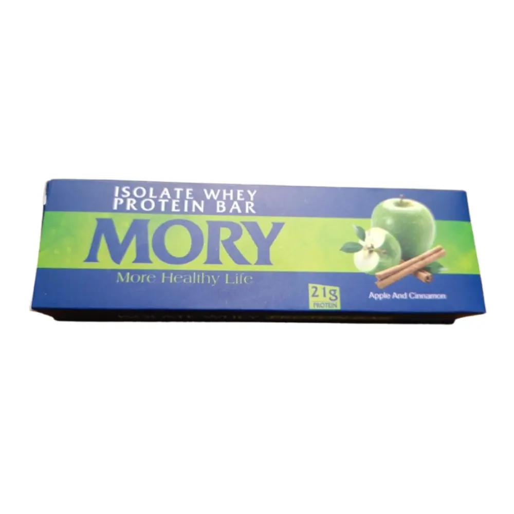 Mory Isolate Whey Protein Par Zero Added Sugar-60Gm-Apple&Cinnamon