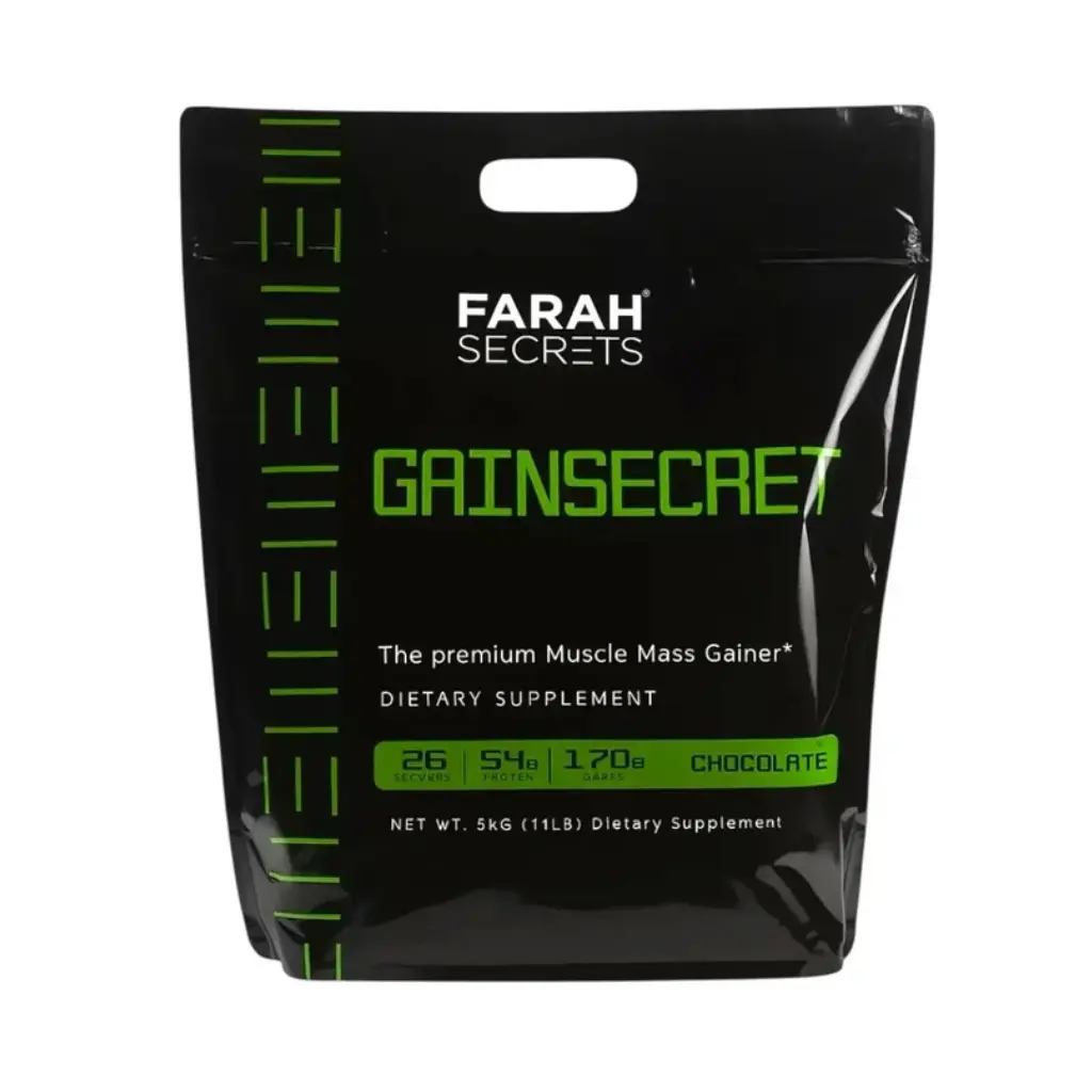 Farah Secrets Mass Gainer-5KG-26Serv-Chocolate 