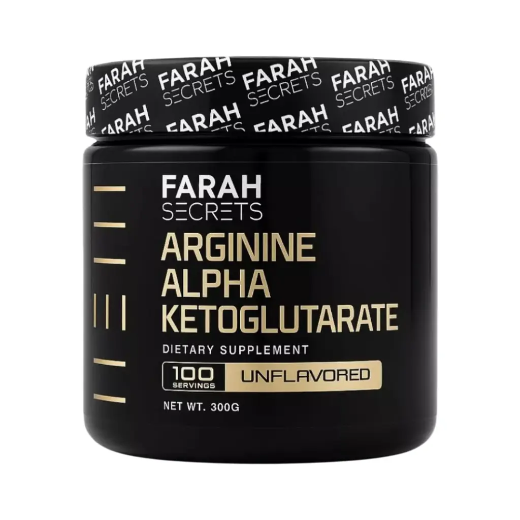 Farah Secrets Arginine Alpha Ketoglutarate-300g-100Serv 