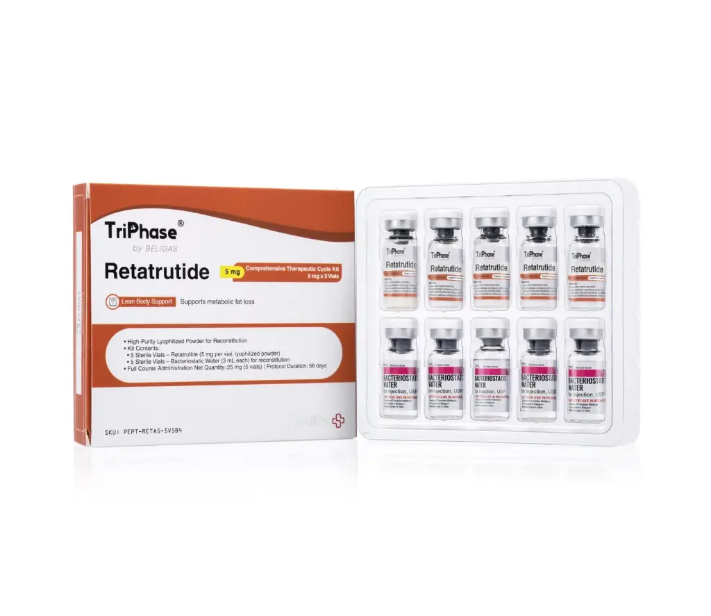 BELIGAS TriPhase Retatrutide 5 mg * 5 Vials