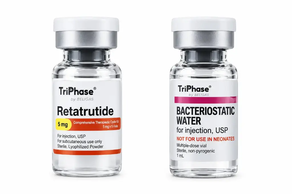 BELIGAS TriPhase Retatrutide 5 mg * 1 Vials