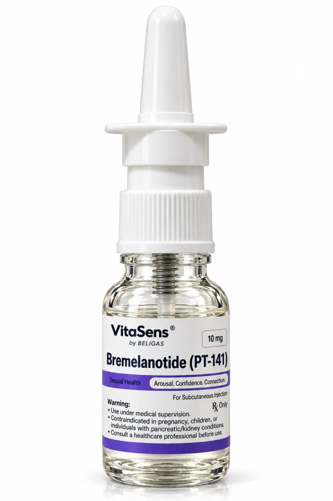 Beligas VitaSens Bremelanotide (PT-141) – 10 mg | Nasal Spray