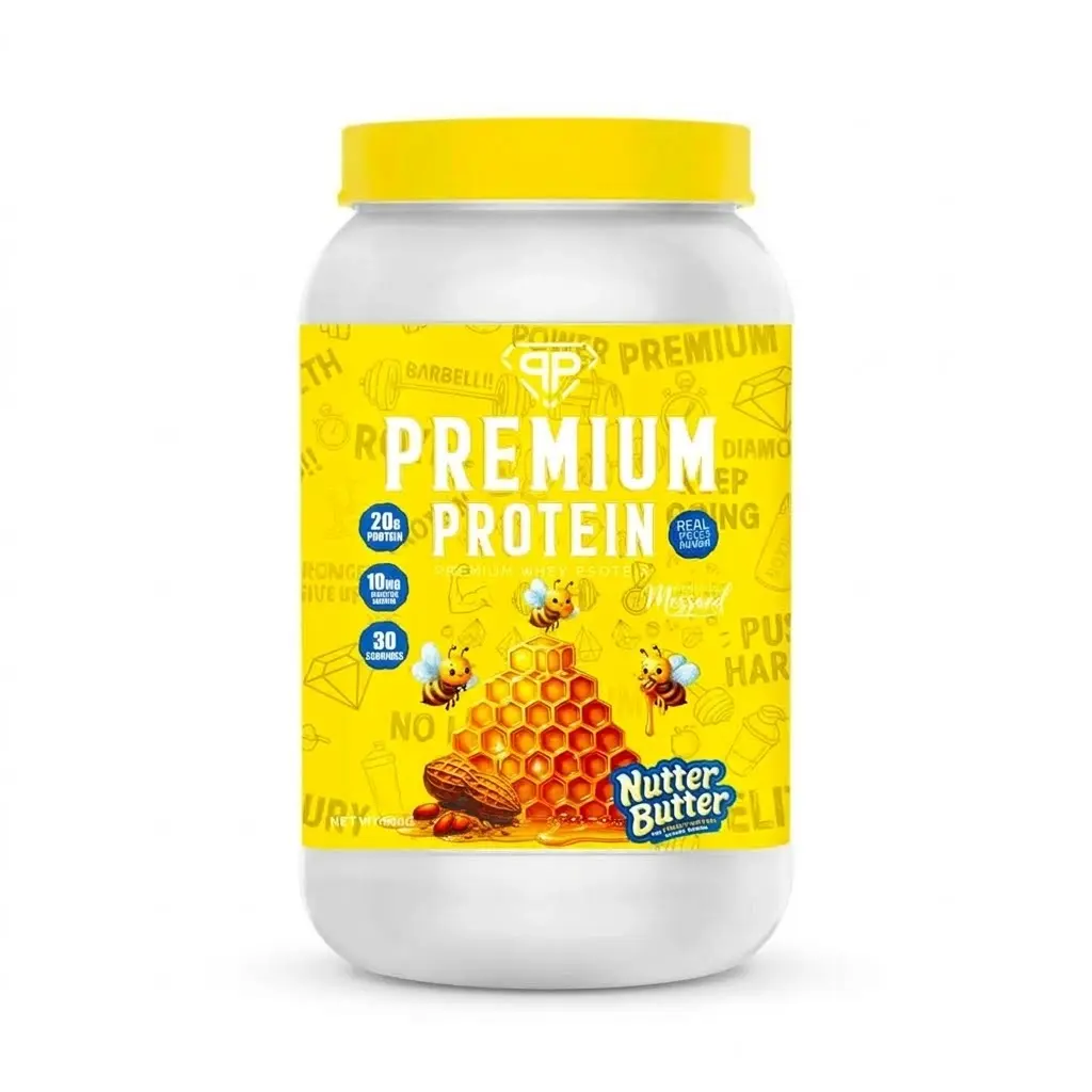 Premium Whey Protein-900G-30Serving-Nutter Butter 
