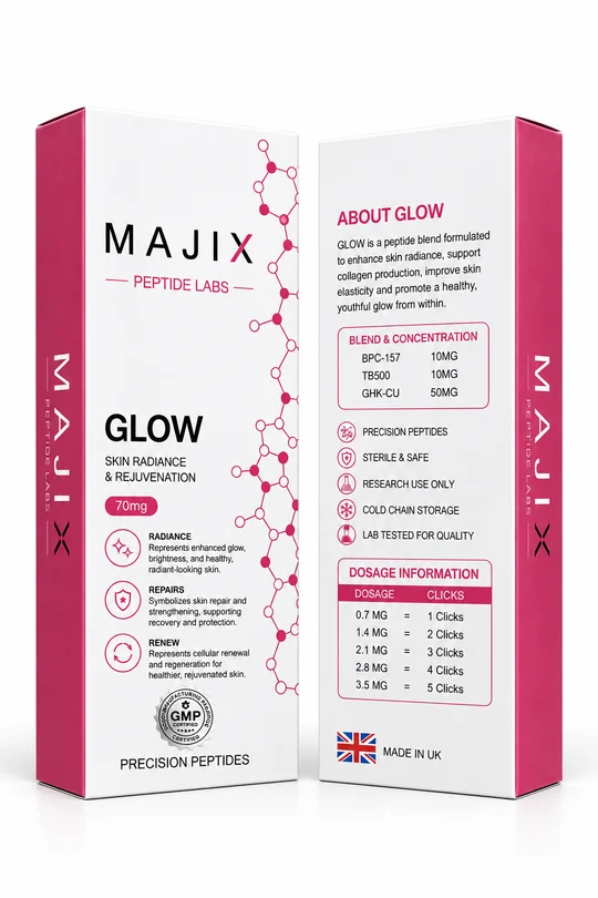 Majix Glow Ghk cu & Tb500 & Bpc157 70mg Pen 