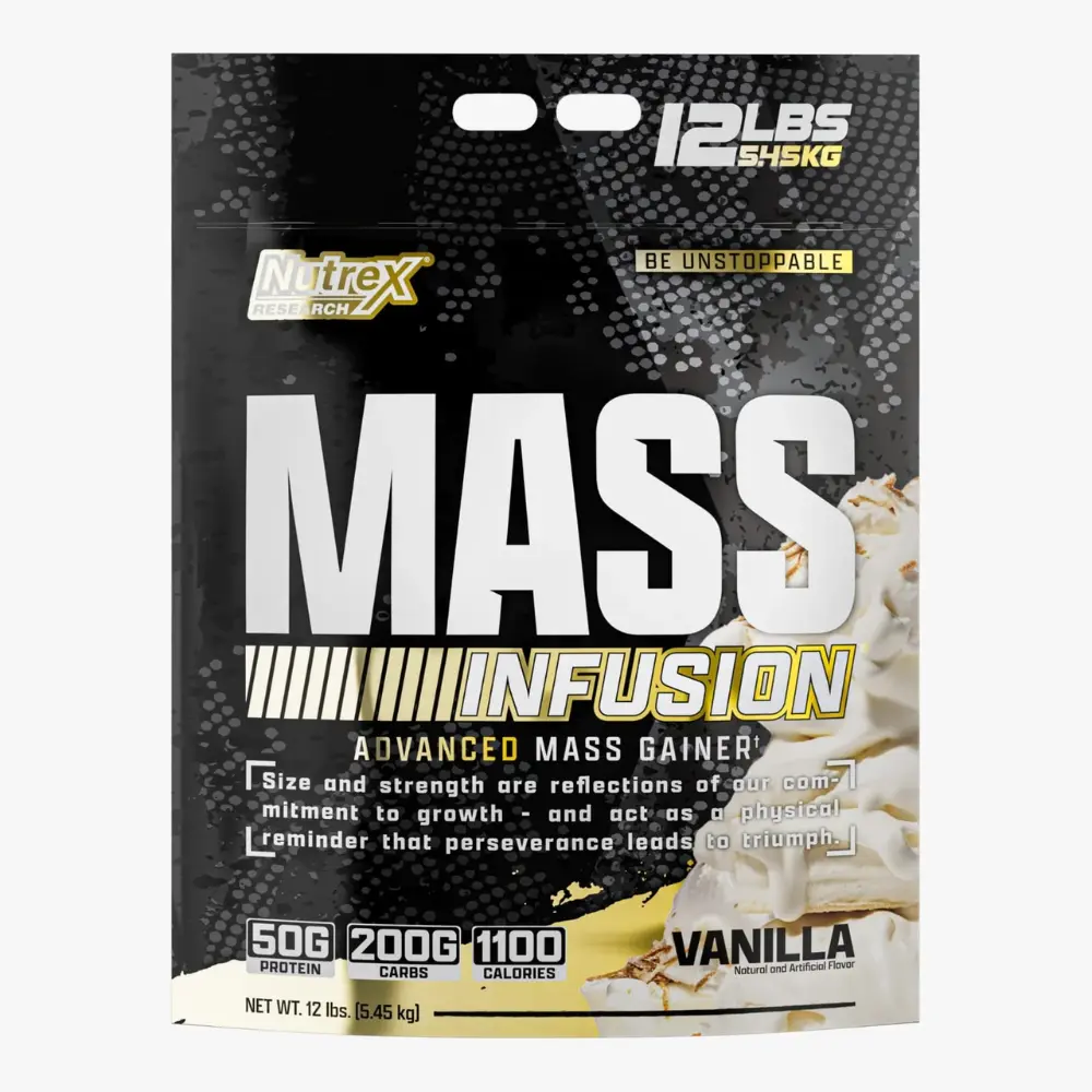 Nutrex Research Mass Infusion Advanced Mass Gainer-19Serv.-5.45kg-Vanilla