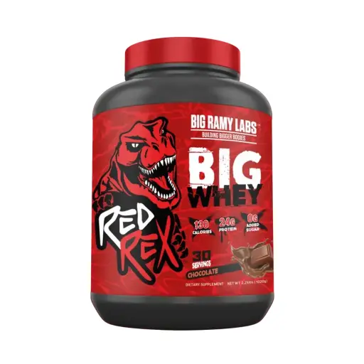 [6223007824200] Big Ramy Labs Red Rex Big whey-1KG-30 serv.-Chocolate