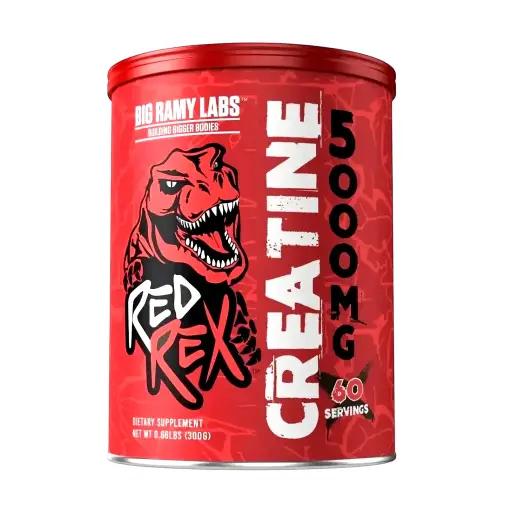 [6223007822954] Big Ramy Labs Red Rex Creatine - 300 gm-60 Serv. -Unflavored