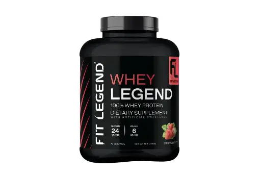 [6224011266666] Fit Legend %100 whey Legend Protein-2.3KG-72Serv.-Strawberry