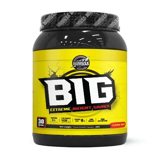 [0634240172991] Marvelous Big Extreme Weight Gainer-3kg-30Serv.-Vanilla