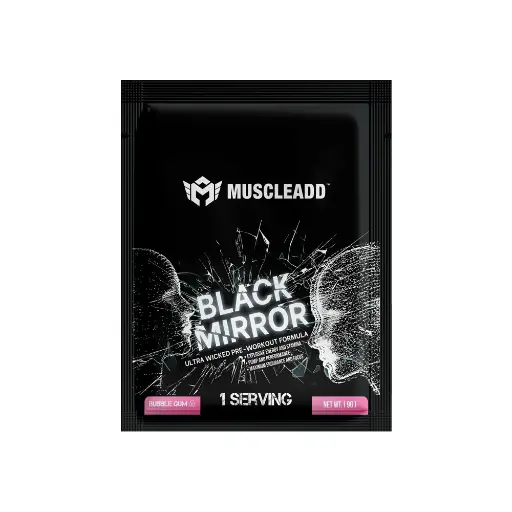 [6223007821278] Muscle Add Black Mirror -9G -1 Serv- Bubble Gum