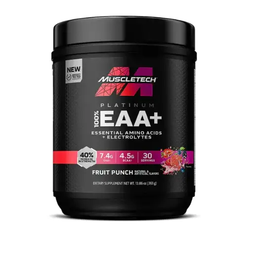 [631656717471] Muscletech EAA+ Essential Amino Acids+ Electrolytes-.30serv-Fruit Punch.