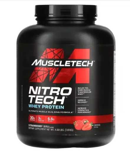 [631656703306] Muscletech NitroTech-41 serv-1.80Kg Strawberry