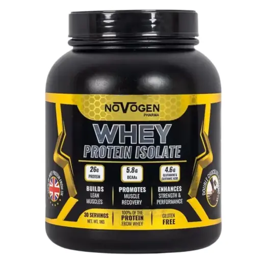 [6224009328185] Novogen Pharma Whey Protein ISO -30Serv.-1kg-Vanilla