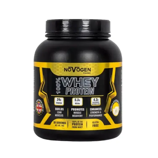 [6224009328154] Novogen Pharma Whey Protein-30Serv.-1kg-Vanilla