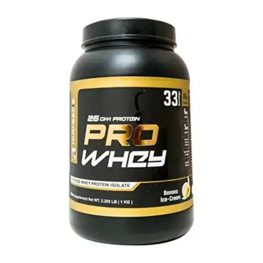 [0026196695929] Nutrascia Nutrition Pro Whey-1kg-30Serv.-Strawberry Milkshake-