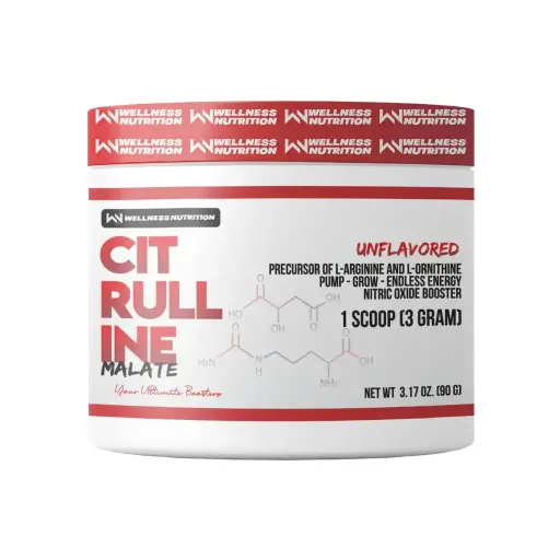 [6225000531147] Wellness Nutrition Citrulline Malate-90G-30Serv.-Unflavored
