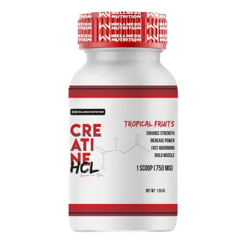 [6224002171146] Wellness Nutrition-Creatine HCL-30G-30 Serv.-Tropical Fruits