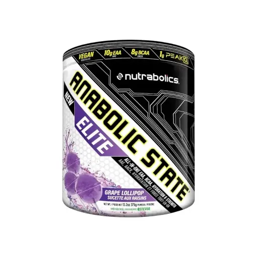 [793888771918] Nutrabolics Anabolic State-21Serv-378G-Grape Lollipop