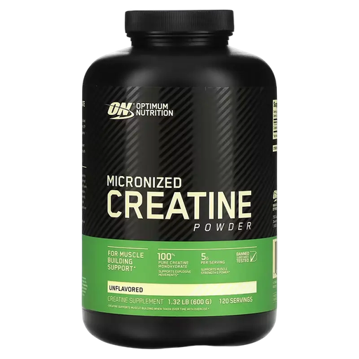 [748927023855] Optimum Nutrition Micronized Creatine 600 G-120 Serv.- Unflavored