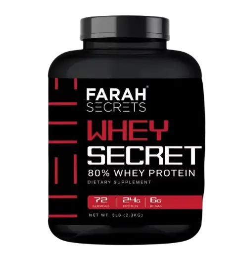 [6224003137011] Farah Secrets Whey Protein 72Serv-2.3K.G-Strawberry