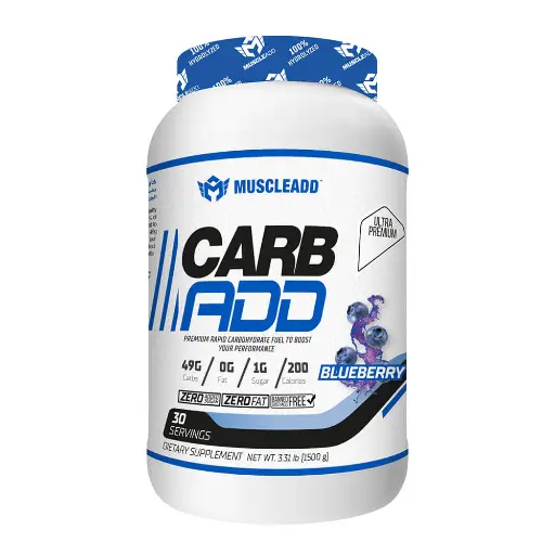 [6223007820462] Muscle Add Carb Add-30Serv.-  1500G-Blueberry