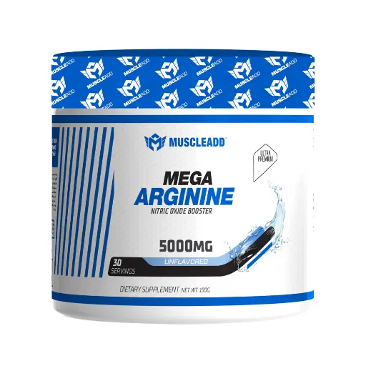 [6223007820097] Muscle Add Mega Arginine-5000Mg-30Serv.-150G 