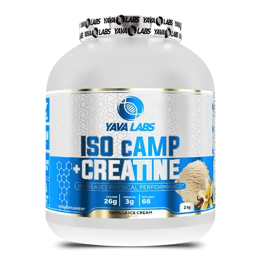 [5905488762288] Yava Labs ISO Camp+Creatine 66Ser -2Kg-Vanilla Ice Cream