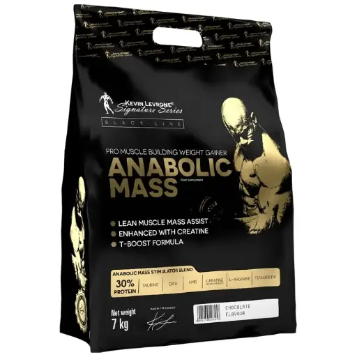 [5903719249607] Kevin Levrone Anabolic Mass Gainer-58 Serv-7 KG-Strawbeery Banana
