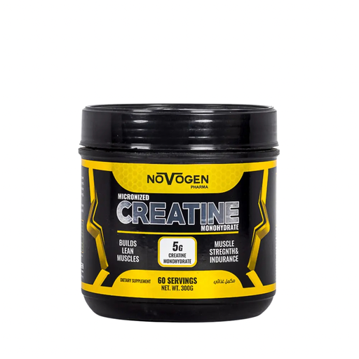 [6224009328123] Novogen Pharma - Micronized Creatine Monohydrate - 300 g - 60 Serv