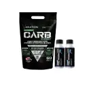 Vanation Carb Matrix with Vitamin C-3Kg-60Serv. +2* Vanation Pre-Workout Pump Shot -1Serv.- 60ml-BlueBerry