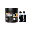 Vanation Core-X Creatine+Beta Alanine-300G-60 Serv.-Fruit Punch+ 2* Vanation Pre-Workout Pump Shot -1Serv.- 60ml-BlueBerry