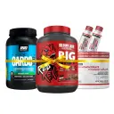 Bulking Offer 1 (Red Rex Big whey-1KG-30serv.+RIO Carb Code + Wellness Creatine Monohydrate-200G-40Serv.+2 Wellness Nutrition Pump Pre-Workout Shot-60Ml-BlueBerry )