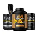 Bulking Offer 3 (Muscletech Nitrotech 100% Whey Gold-68Serv.-2.23KG +Muscletech Platinum Creatine-80Serv.-400G.-Unflavored+Muscletech multivitamin + Energy Plus shaker)